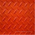 Anti-Rutsch-rot gefärbte Checker Rubber Sheet